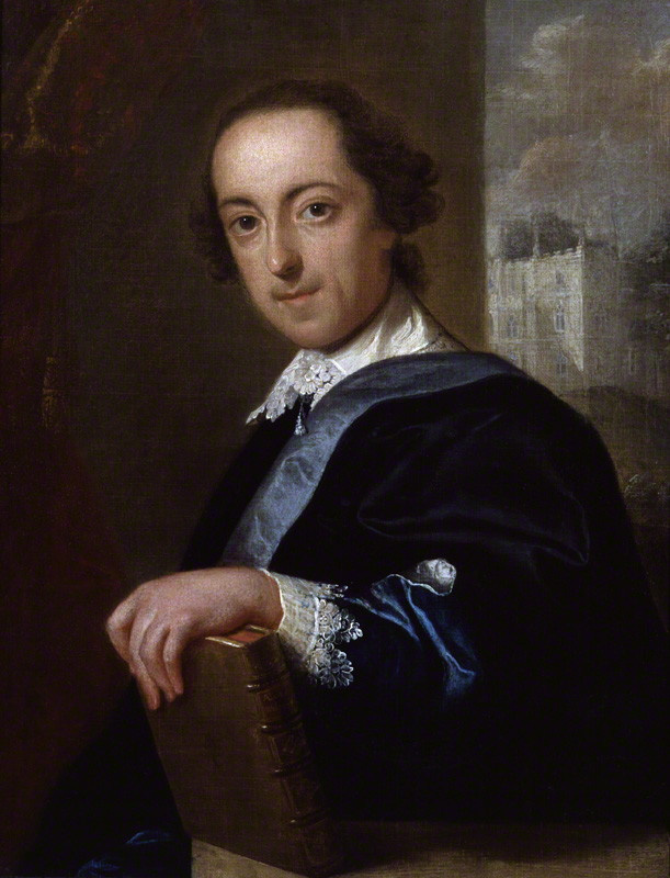 John Gilles Eckard. Retrato de Horace Walpole