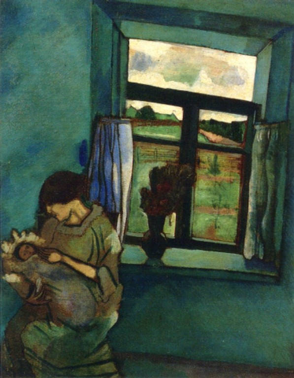 Marc Chagall. Bella and Ida by the window