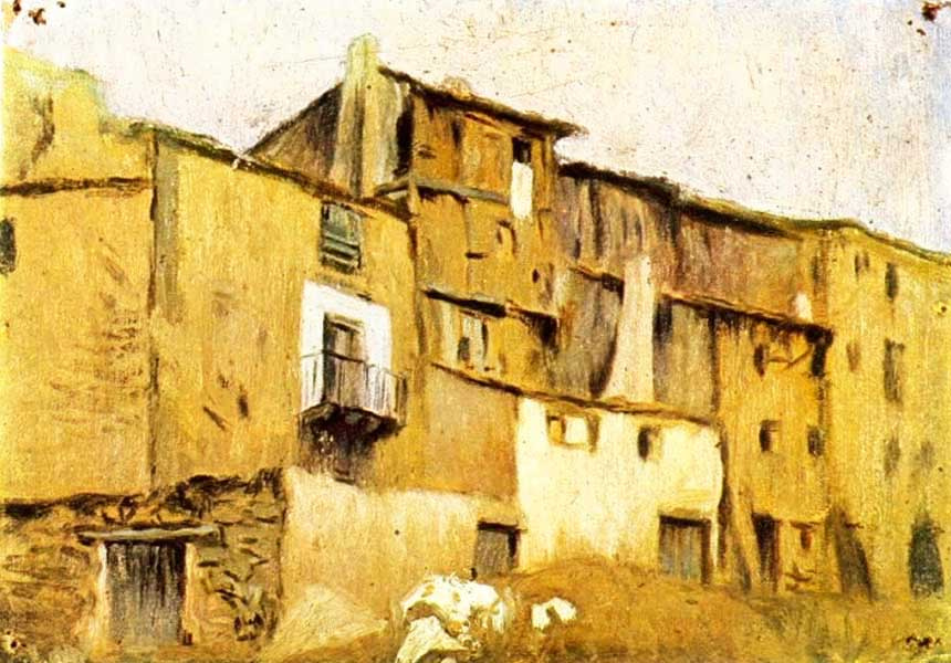 Pablo Picasso. Homes in Horta de Ebro