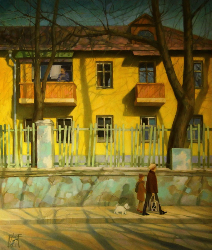 Irina Bogdanova. "Yellow House"