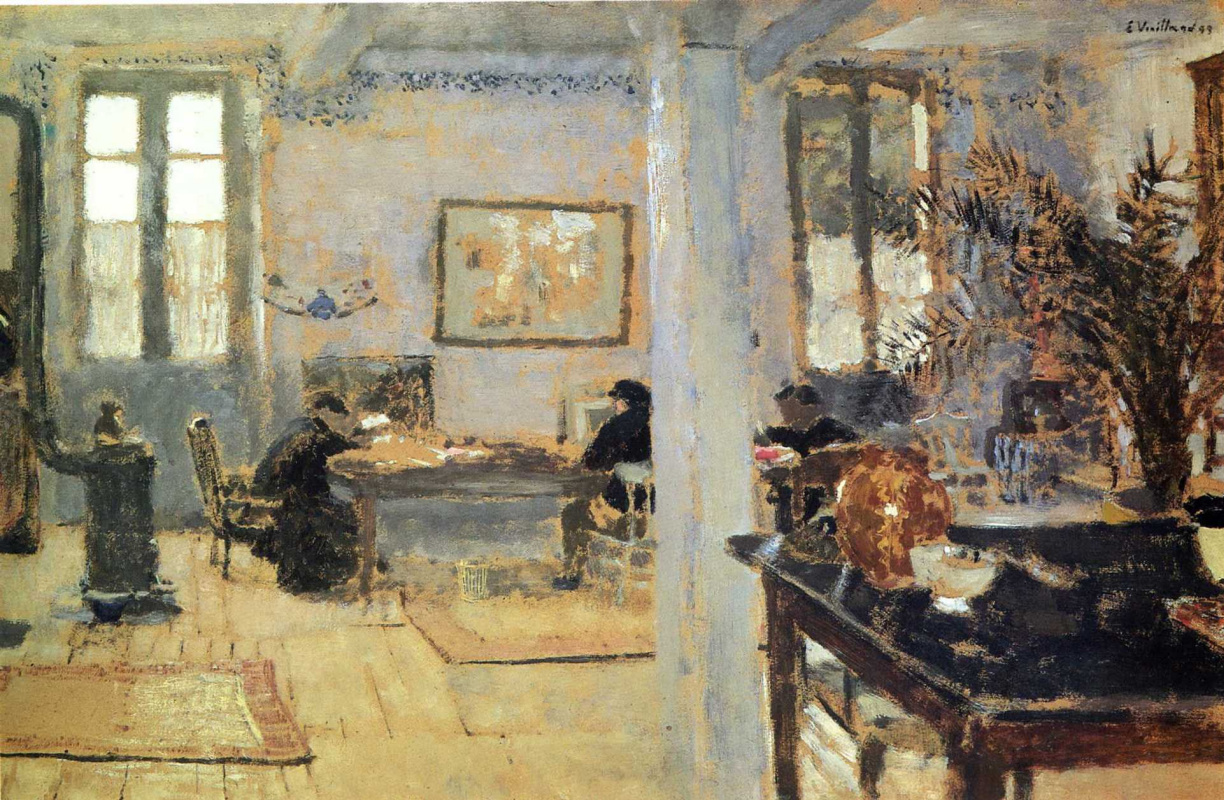 Jean Edouard Vuillard. Noon in the room