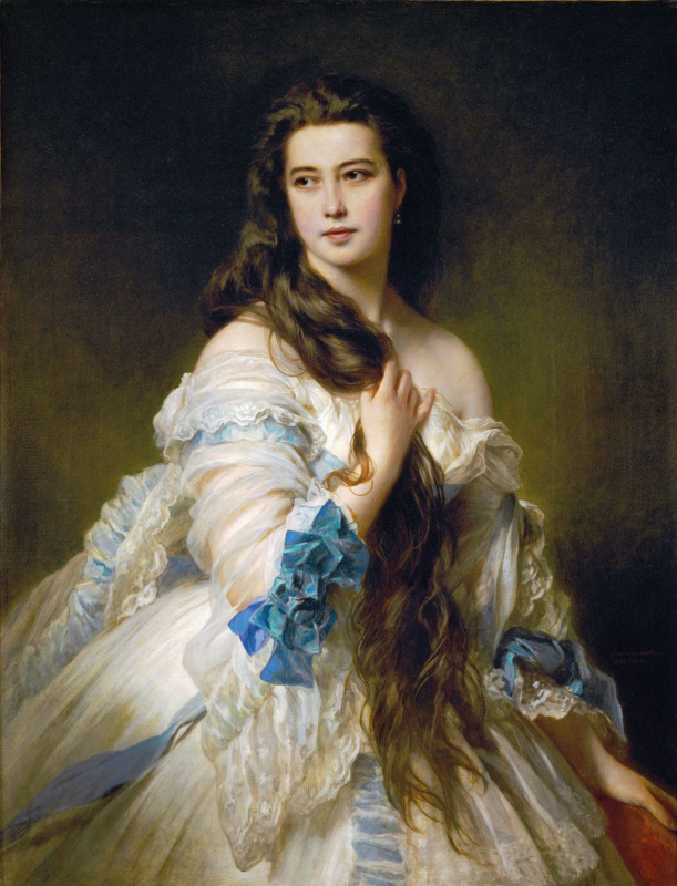 Franz Xaver Winterhalter. Varvara Rimsky-Korsakov (Madame Rimsky-Korsakov)