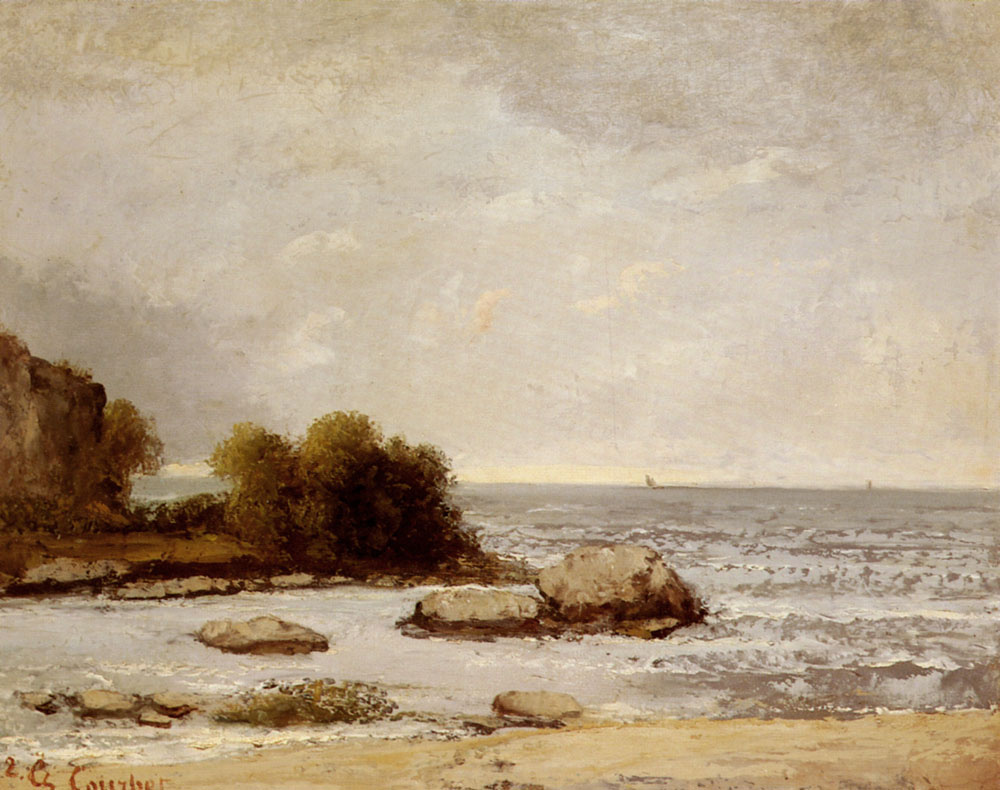 Gustave Courbet. Marine de Saint-Aubin