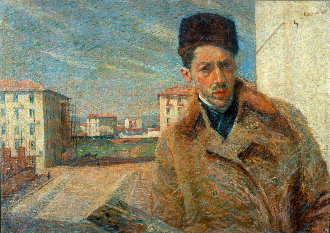 Umberto Boccioni. Self-portrait