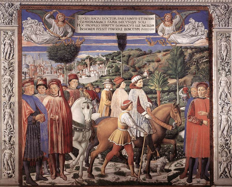 Benozzo Gozzoli. Plot 14