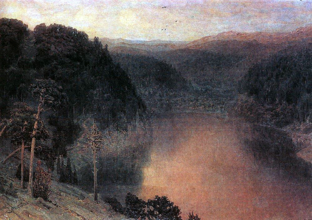 Apollinary Vasnetsov. Mountain lake