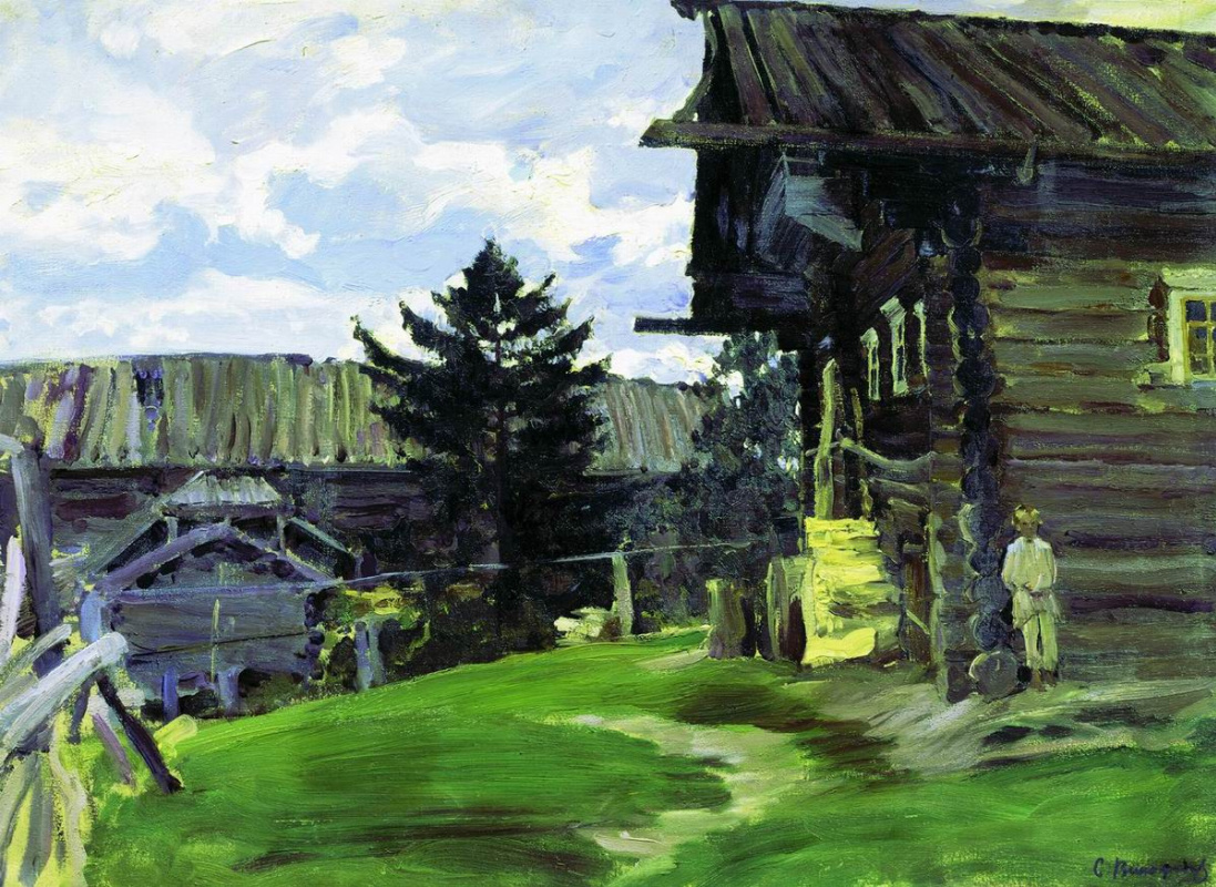 Sergey Arsenievich Vinogradov. North village