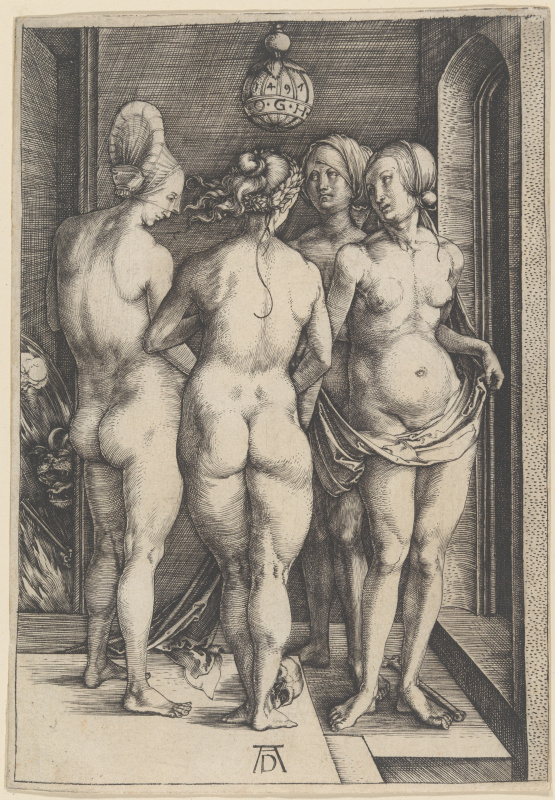 Albrecht Dürer. Four witches