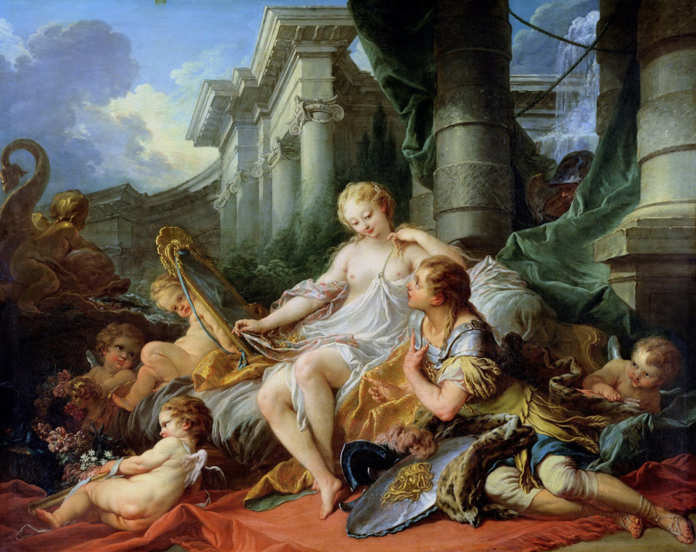 Francois Boucher. Rinaldo and Armida