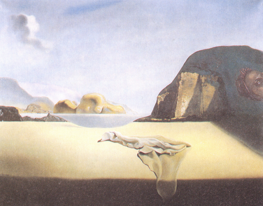 Salvador Dali. Transparent simulacrum, sham image