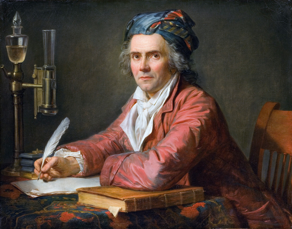 Jacques-Louis David. Portrait Of Alphonse Leroy