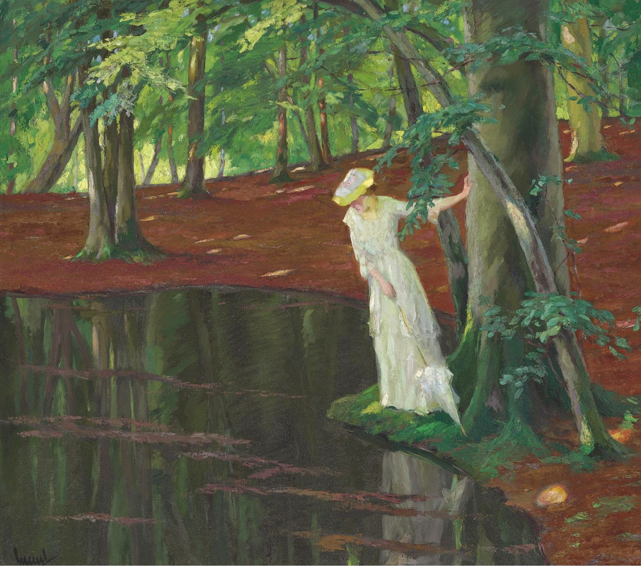 Edward Cucouel. The mystery of the forest. 1910