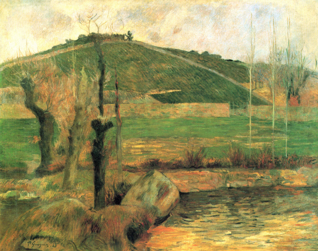 Paul Gauguin. View on Sainte Marguerite in the vicinity of Pont-Aven