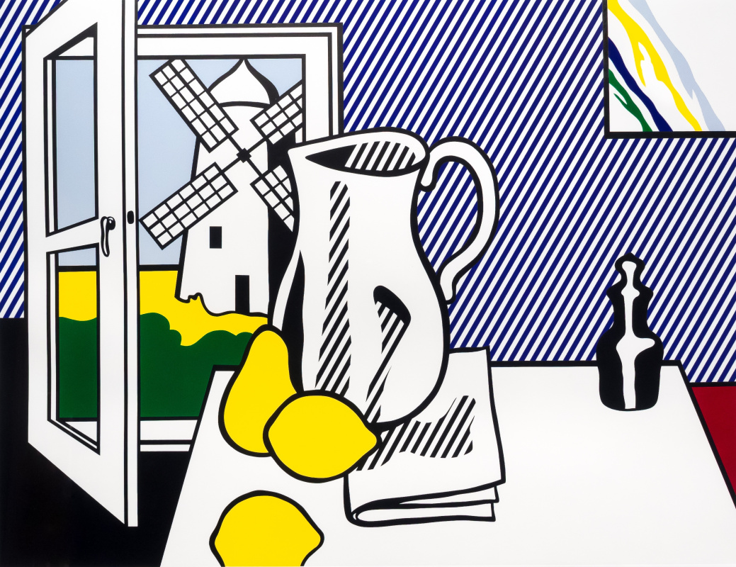 Roy Lichtenstein. Still life with windmill