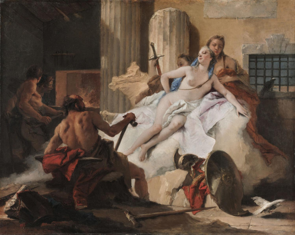 Giovanni Battista Tiepolo. Venus and Vulcan