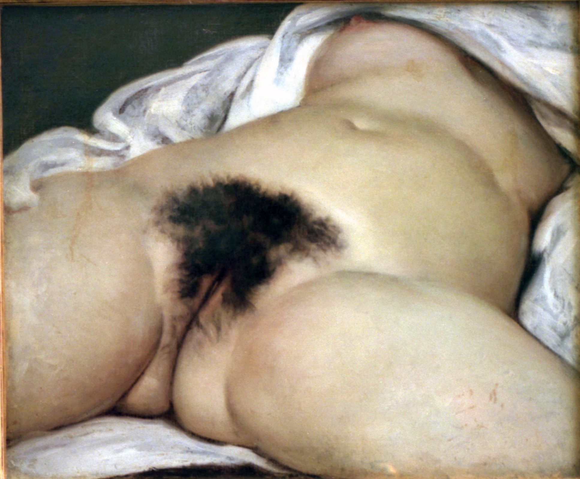 Buy digital version The origin of the world by Gustave Courbet  