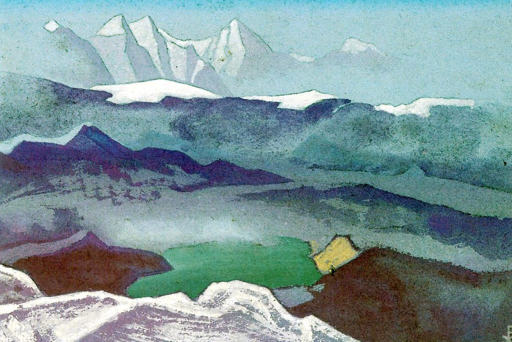 Nicholas Roerich. KORADO (Vision of mountain snows)