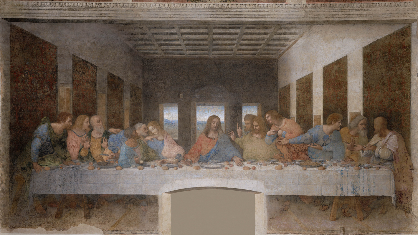 Leonardo da Vinci. The last supper