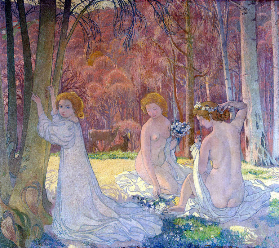 Maurice Denis. Sacred grove