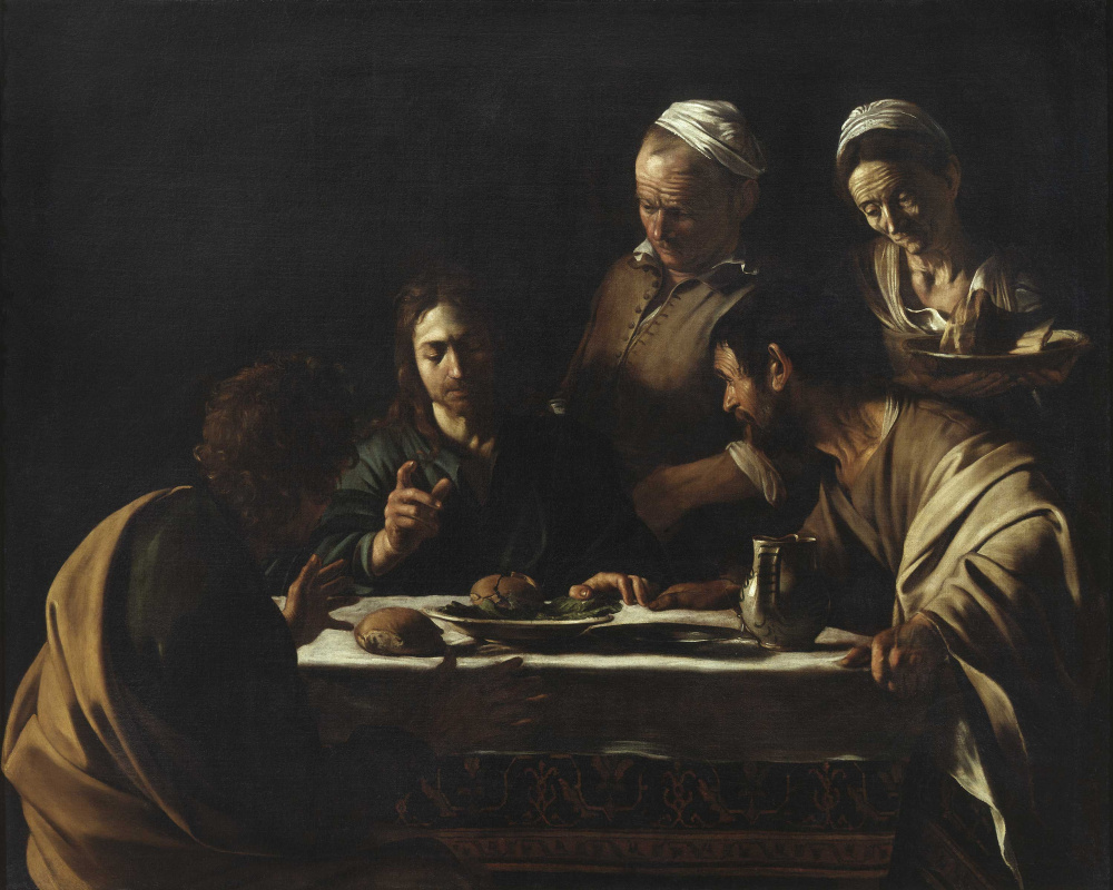 Michelangelo Merisi de Caravaggio. Supper at Emmaus