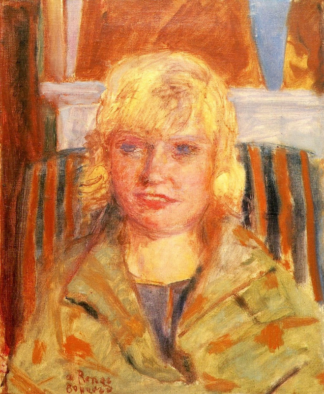 Pierre Bonnard. Portrait of Mademoiselle Renee Moneti