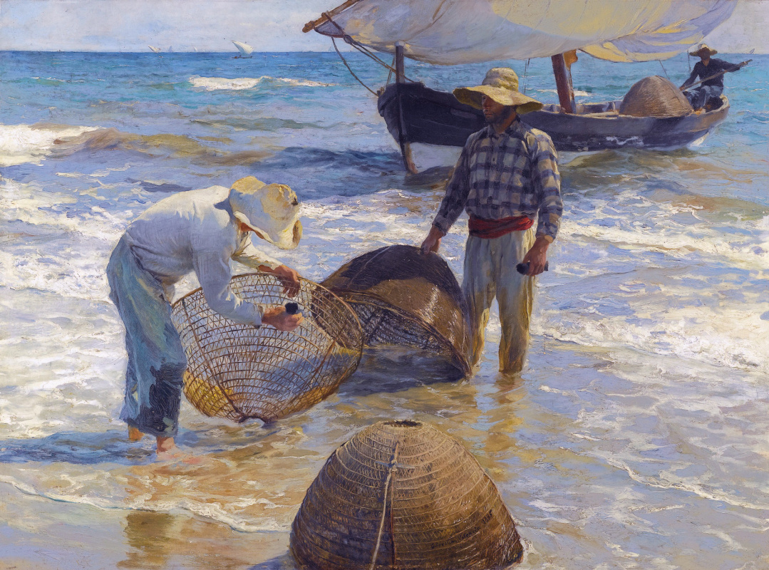 Joaquin Sorolla (Soroya). Fishermen from Valencia