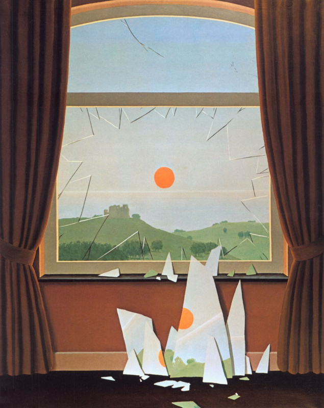 René Magritte. Evening