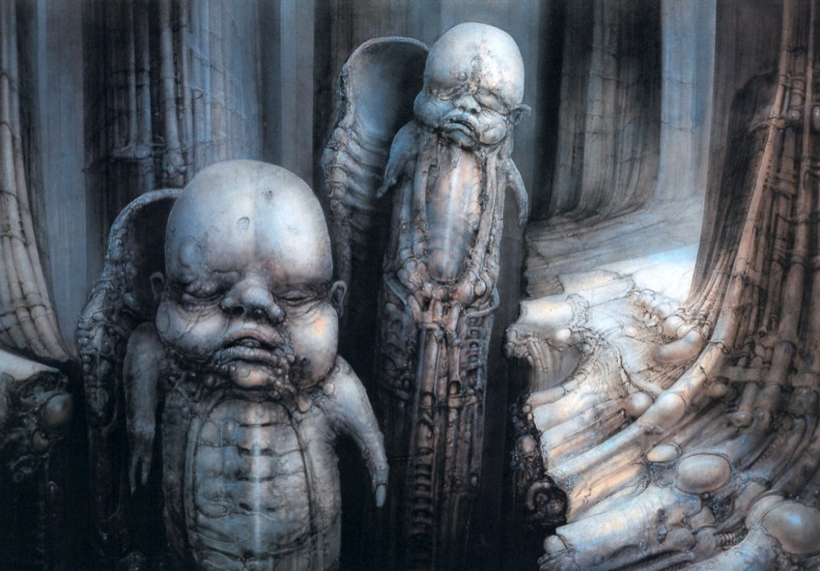 Hans Rudolph Giger. Landscape