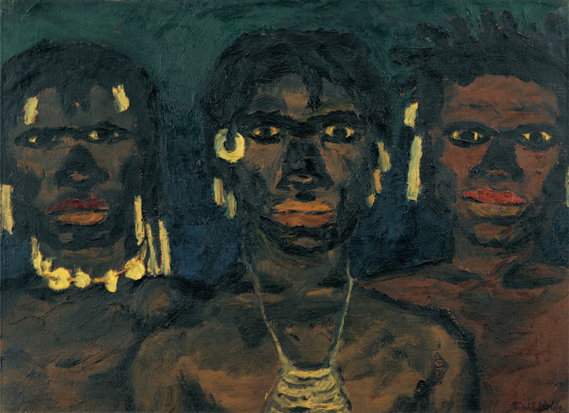 Emil Nolde. Residents Of New Guinea