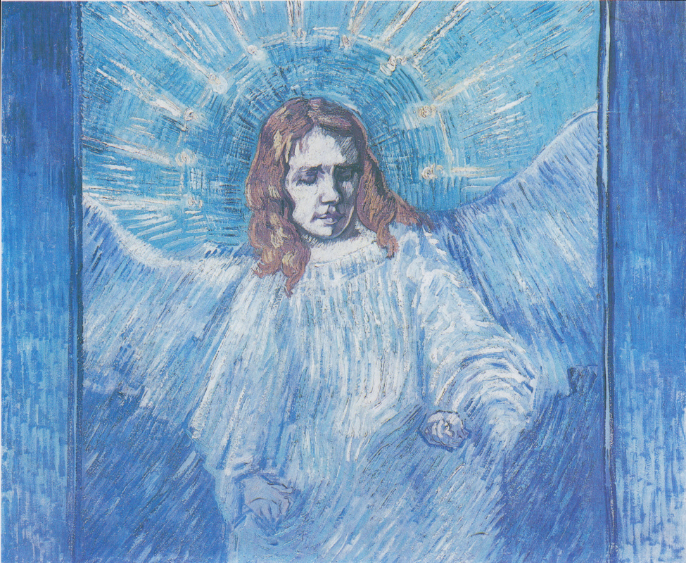 Half Figure of an Angel (after Rembrandt)