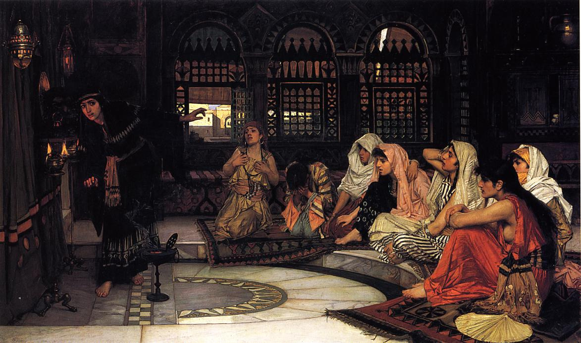 John William Waterhouse. Visit The Oracle