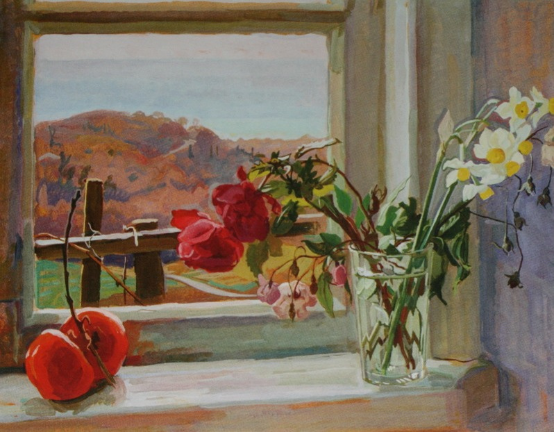 Dmitrij Žilinski. Window. Still Life