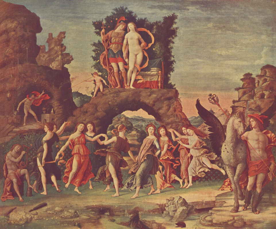 Andrea Mantegna. Parnas