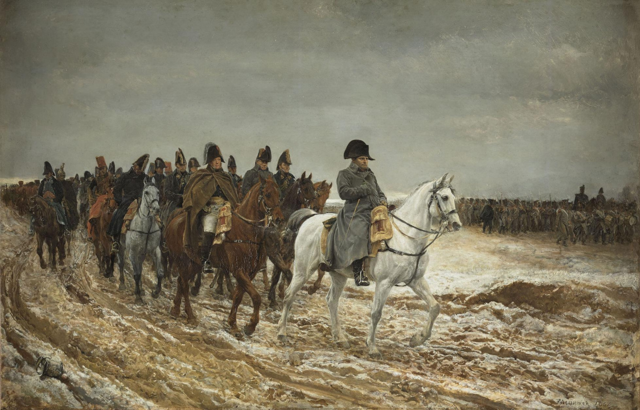 Jean-Louis-Ernest Meissonier. Campaign of France, 1814