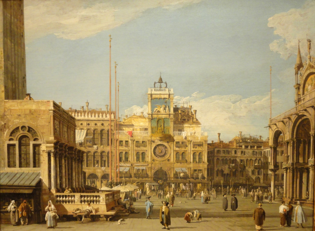 Giovanni Antonio Canal (Canaletto). Piazza San Marco