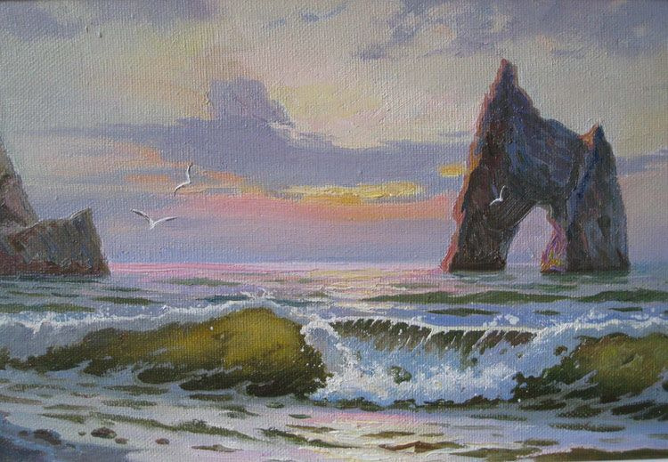 Fastenko Yurievich Mikhail. Karadag.Golden gate.