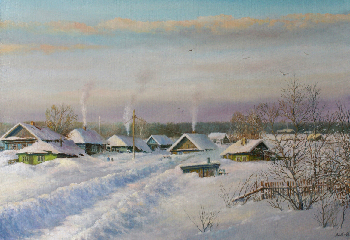 Сергей Владимирович Дорофеев. Evening frost