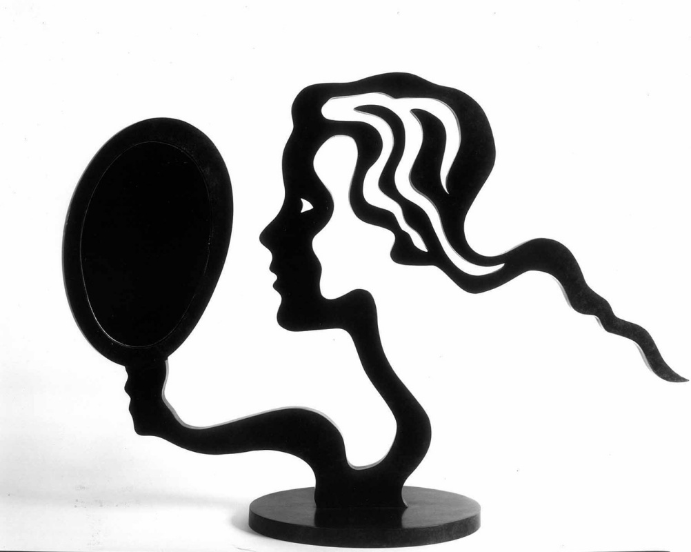 Roy Lichtenstein. Femme, miroir