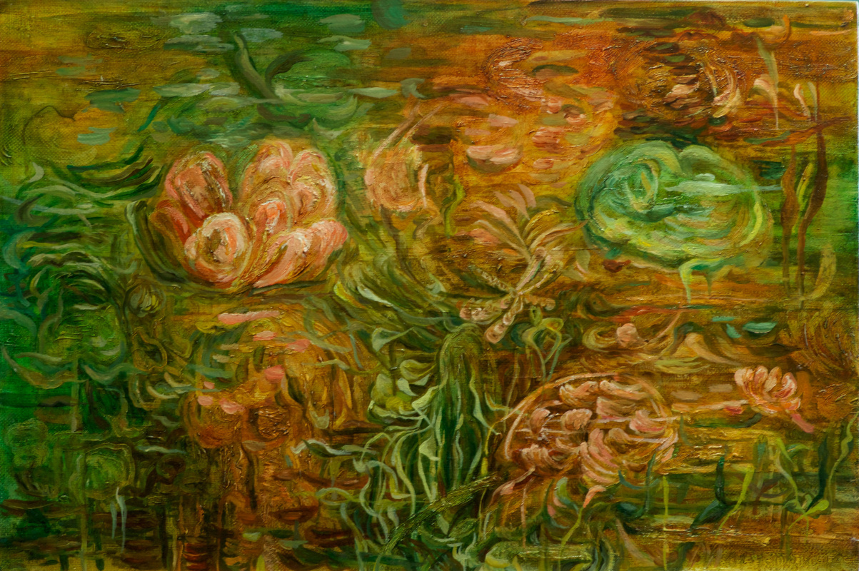 Agnessa Morkovina. "The pond"