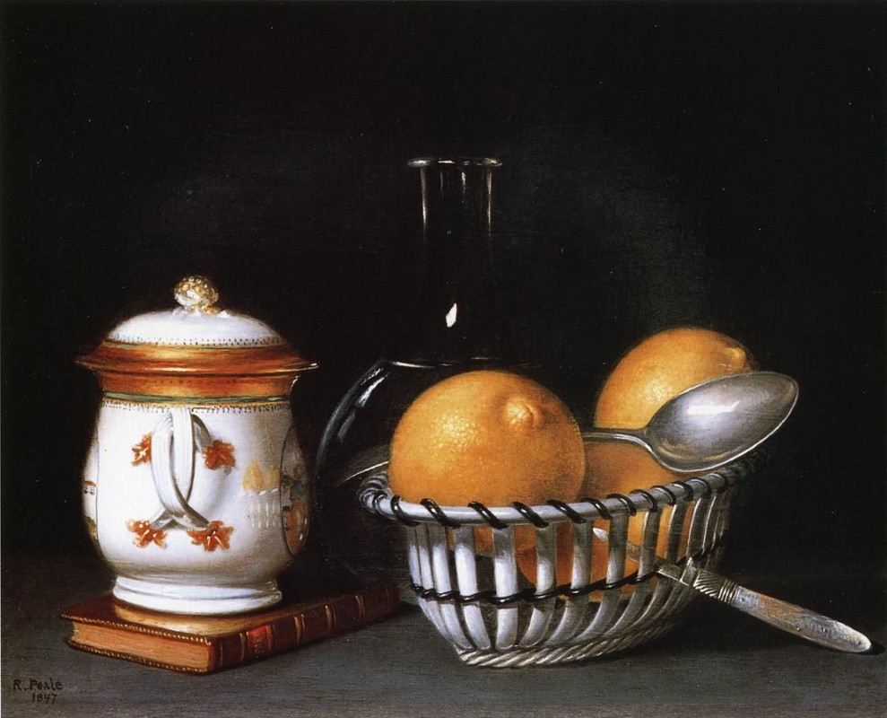 Raphaelle Peale. Lemons and sugar