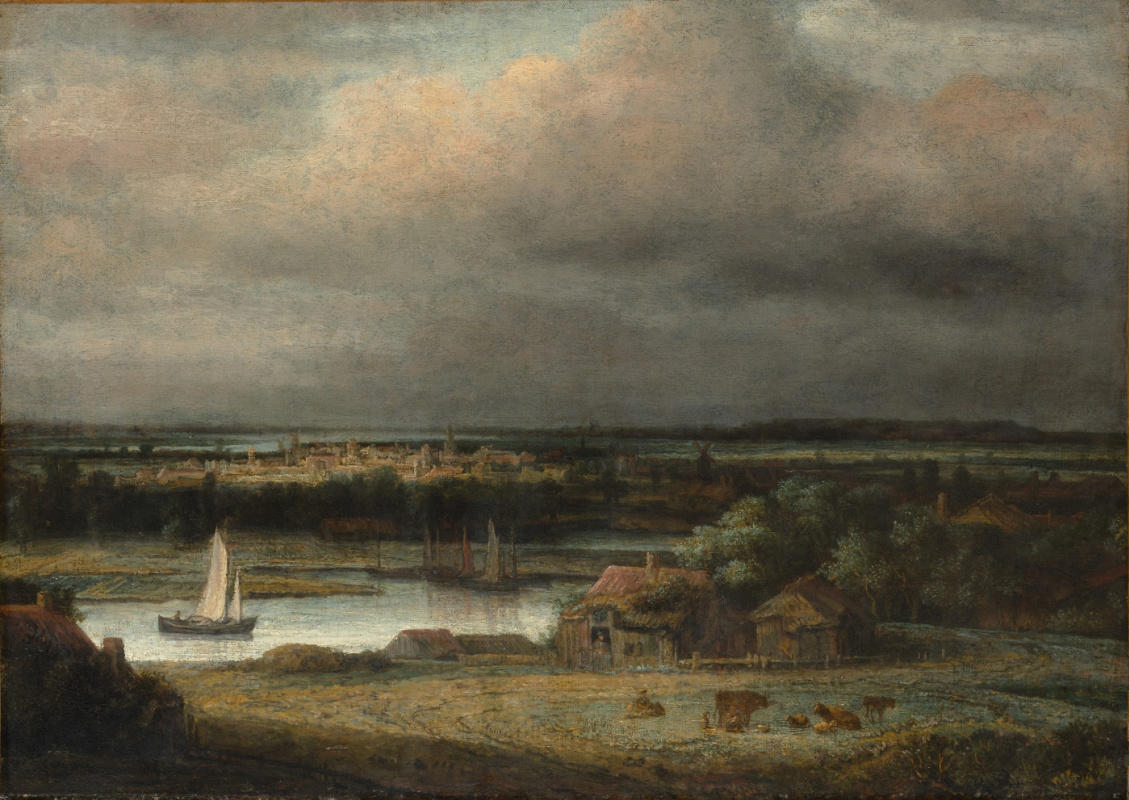 Phillips Konink. River landscape