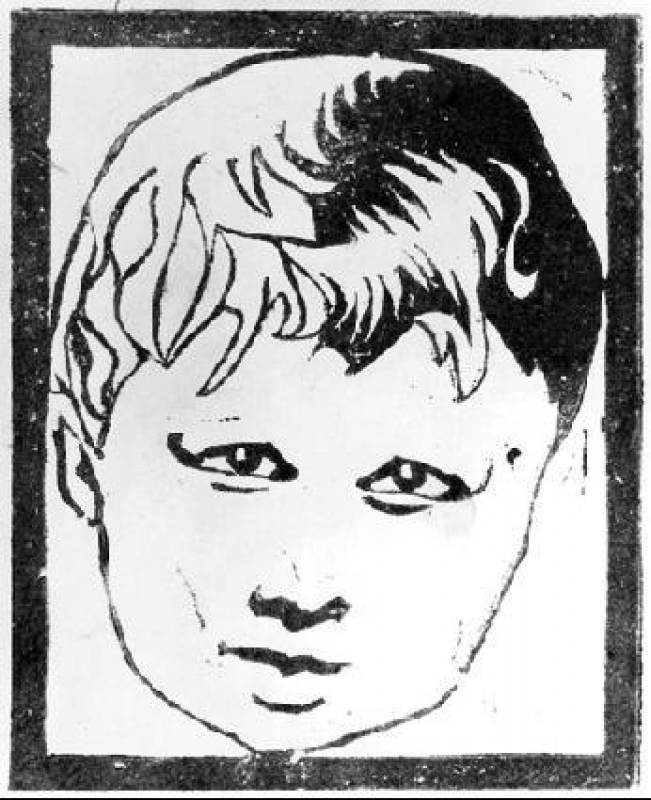 Maurits Cornelis Escher. Portrait of a child