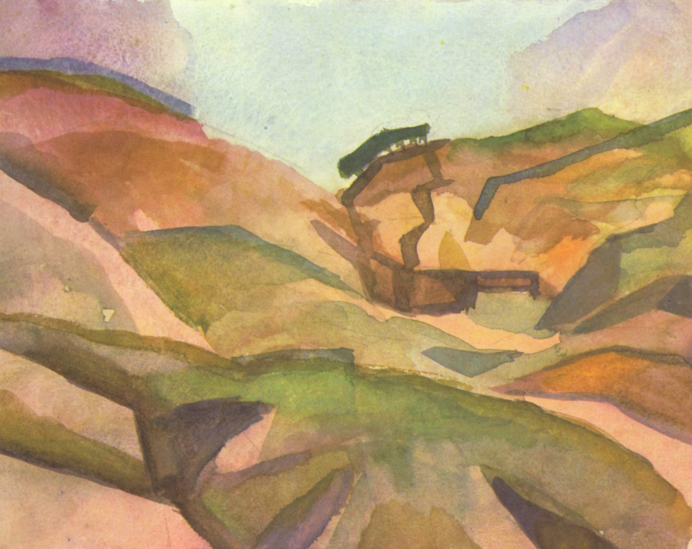 August Macke. Gorge