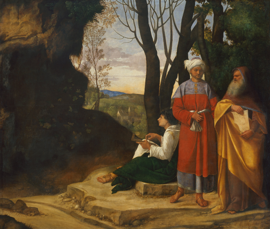 Giorgione. Three philosophers