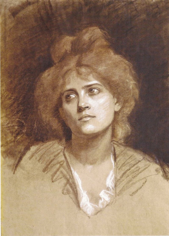 Мария Константиновна Башкирцева. Портрет женщины