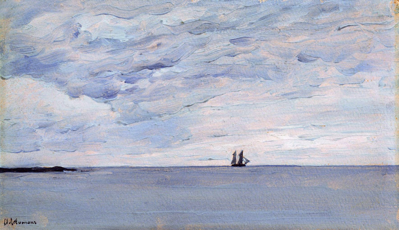 Isaac Levitan. The sea off the Finnish coast