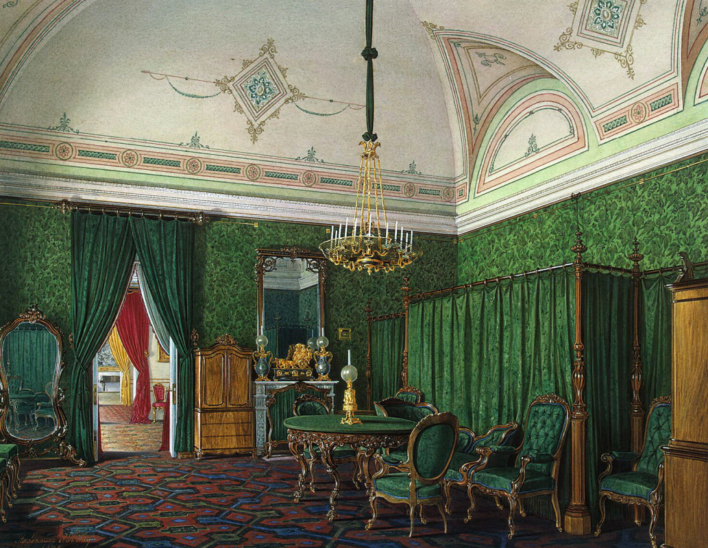 Edward Petrovich Hau. Bedroom