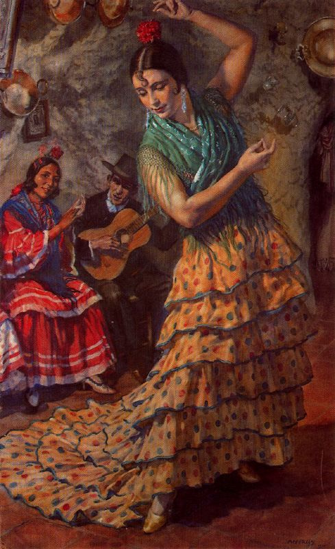 George Owen Wynne Upperley. Dancing Gypsy