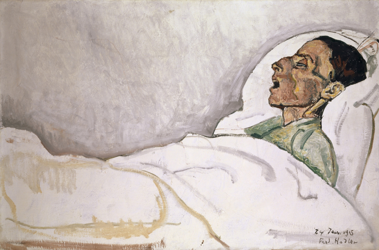 Ferdinand Hodler. 死