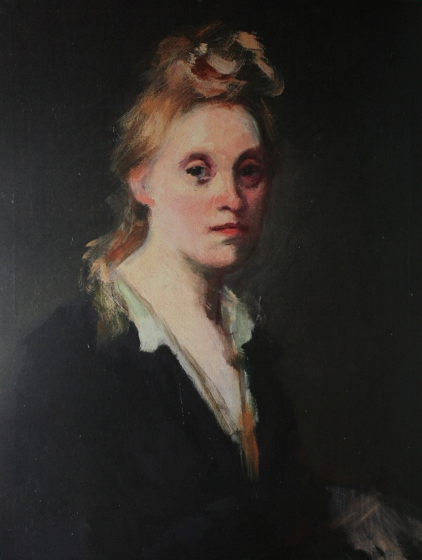 Konstantin Ivanovich Rudakov. Porträt der Frau des Künstlers